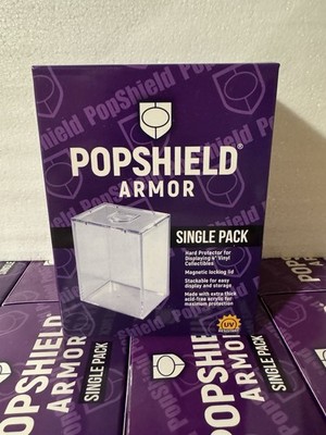 Single PopShield Acrylic Box Protector for 4'' Funko Magnetic Lid UV Resistant