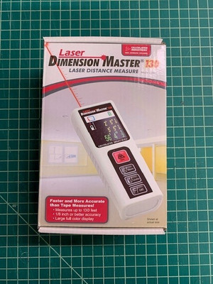 Calculated Industries Model 3356 Laser Dimension Master 130 Distance Measure