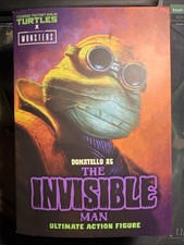 BRAND NEW NECA TMNT Ultimate Donatello as The Invisible Man Universal Monsters