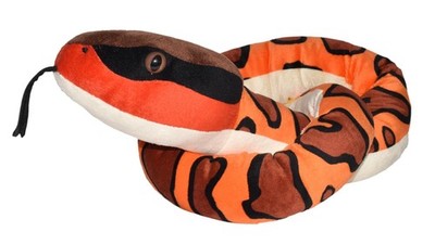 Wild Republic Schlange Wassermokassinotter 137 cm Kuscheltier Plüschtier