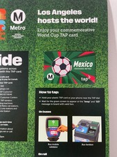 Metro TAP Card FIFA World Cup 2026 MEXICO Bus...
