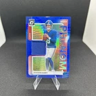2025 Panini Donruss Optic Rookie Phenoms Jaxson Dart #RPBH-JCW Blue Hyper  RC