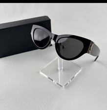 Saint Laurent Sunglasses SL M94 001 Shiny Black Frame Grey Lens