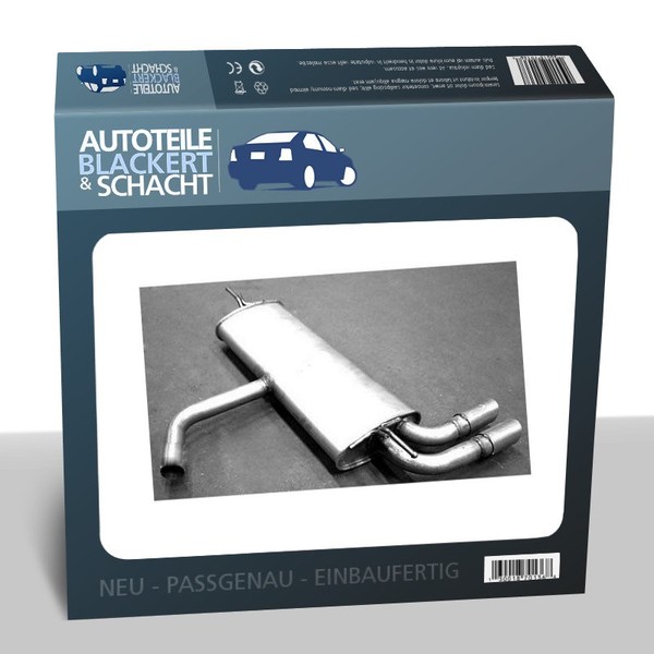 Auspuff Endtopf für VW Golf Sportsvan VII Golf VII-image