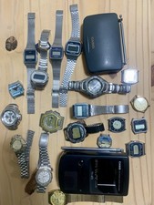 Casio Alba Seiko Timex Lot For Parts Repair