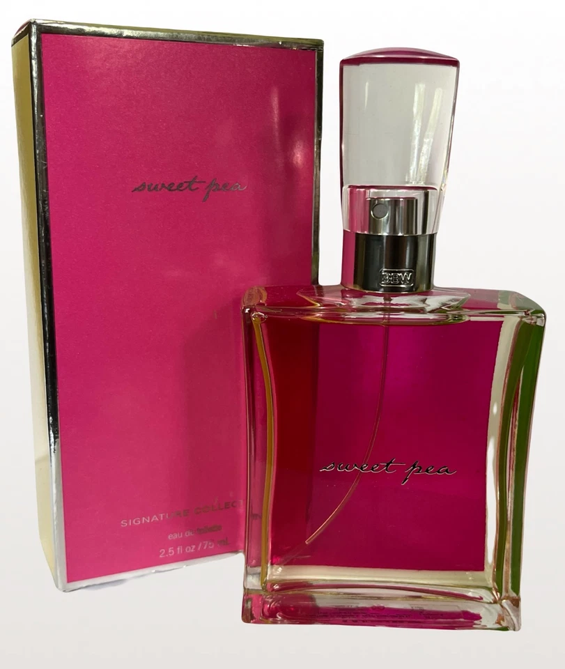 Bath Body Works SWEET PEA Eau De Toilette Perfume 2.5 fl. oz. RARE NEW - Image 2 of 4