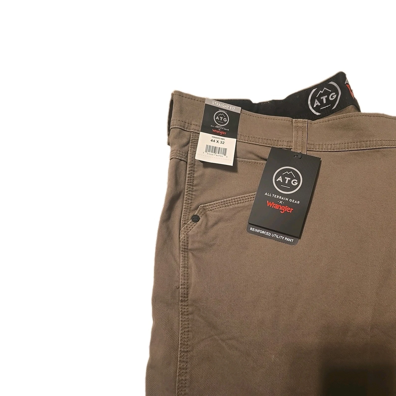 Mens ATG Wrangler 44x32 Straight Fit All Terrain Pants
