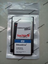 WD SILICONDRIVE 2GB Compact Flash ATA PC card PCMCIA Adapter JANOME Machines