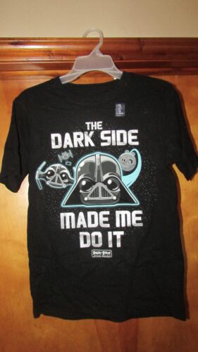 Gap Kids "The Dark Side Made Me Do It" Angry Birds Star Wars Shirt- XXL  (G 12) - Picture 1 of 3