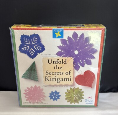 Aitoh Unfold the Secrets of Kirigami Kit - kirigami kit NEW SEALED