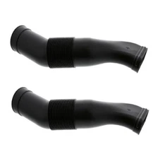 Genuine OEM Front Air Cleaner Intake Hoses Set of 2 For Mercedes W211 W219 E55