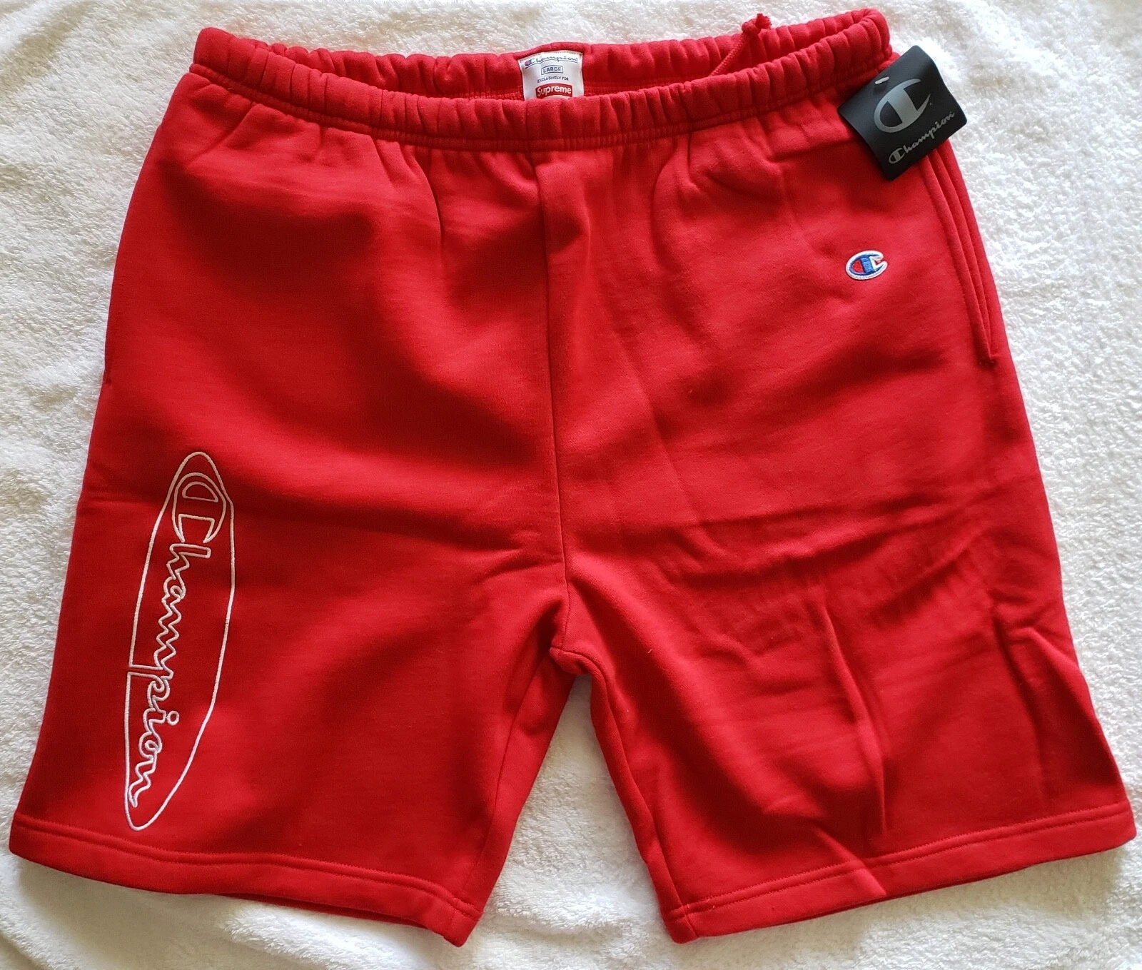 Short de sweat Supreme x Champion Outline short KITH authentique garanti L