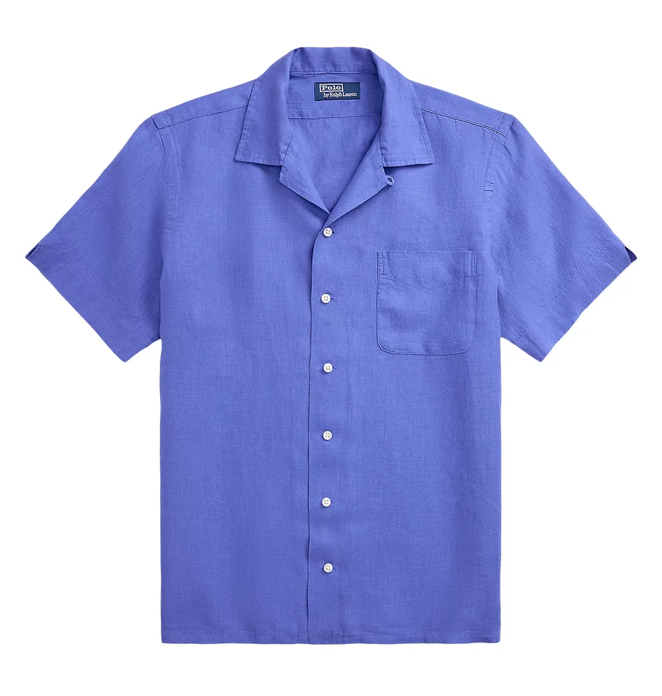 NEW MEN'S POLO RALPH LAUREN CLASSIC FIT LINEN CAMP SHIRT IN BLUE
Opens in a new window or tab