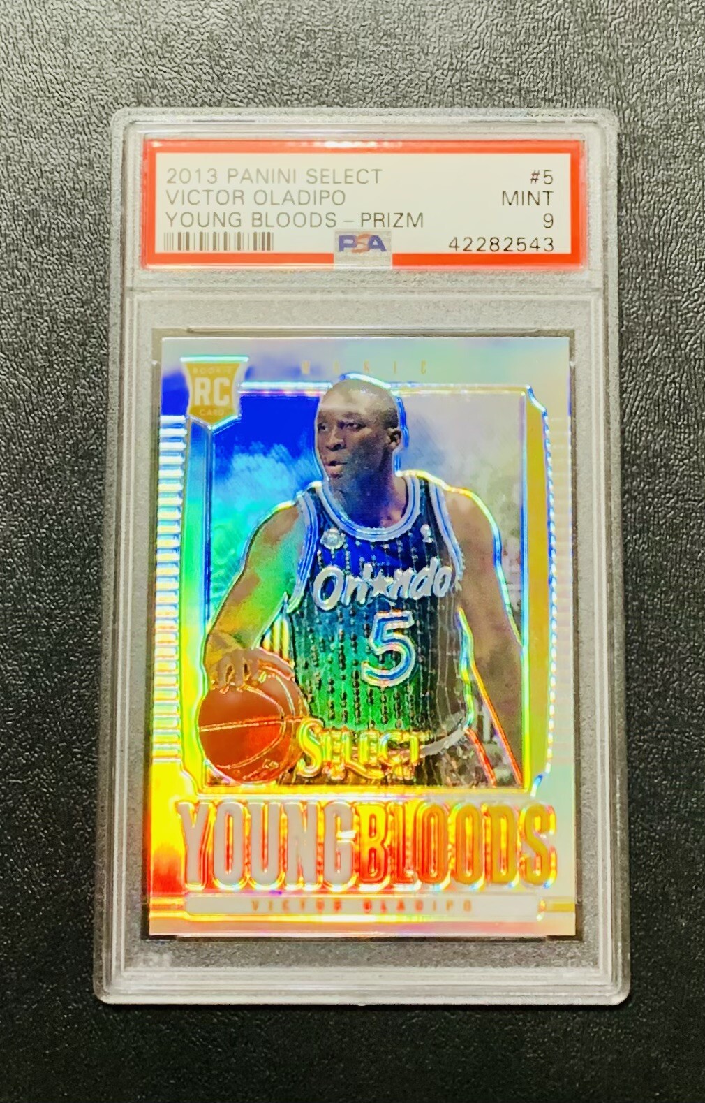2013 Panini Select VICTOR OLADIPO Young Bloods Silver Prizm RC #5 PSA 9 POP 6