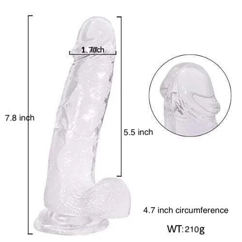 Consolador realista impermeable pene suave realista juguete sexual ventosa anal NO TÓXICO Foto 4 de 4