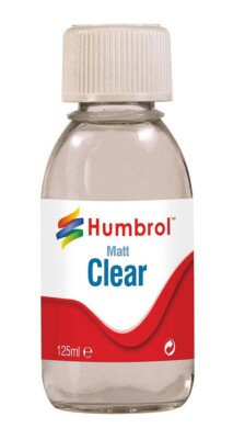 Humbrol AC7434 (79,92 /l) Klarlack Matt Varnish Acryl 125 ml auf Wasserbasis