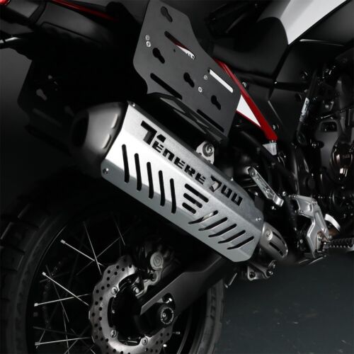 Exhaust Pipe Guard Cover Crash Protector For YAMAHA Tenere700 XTZ07 Rally XTZ700 - Picture 12 of 12