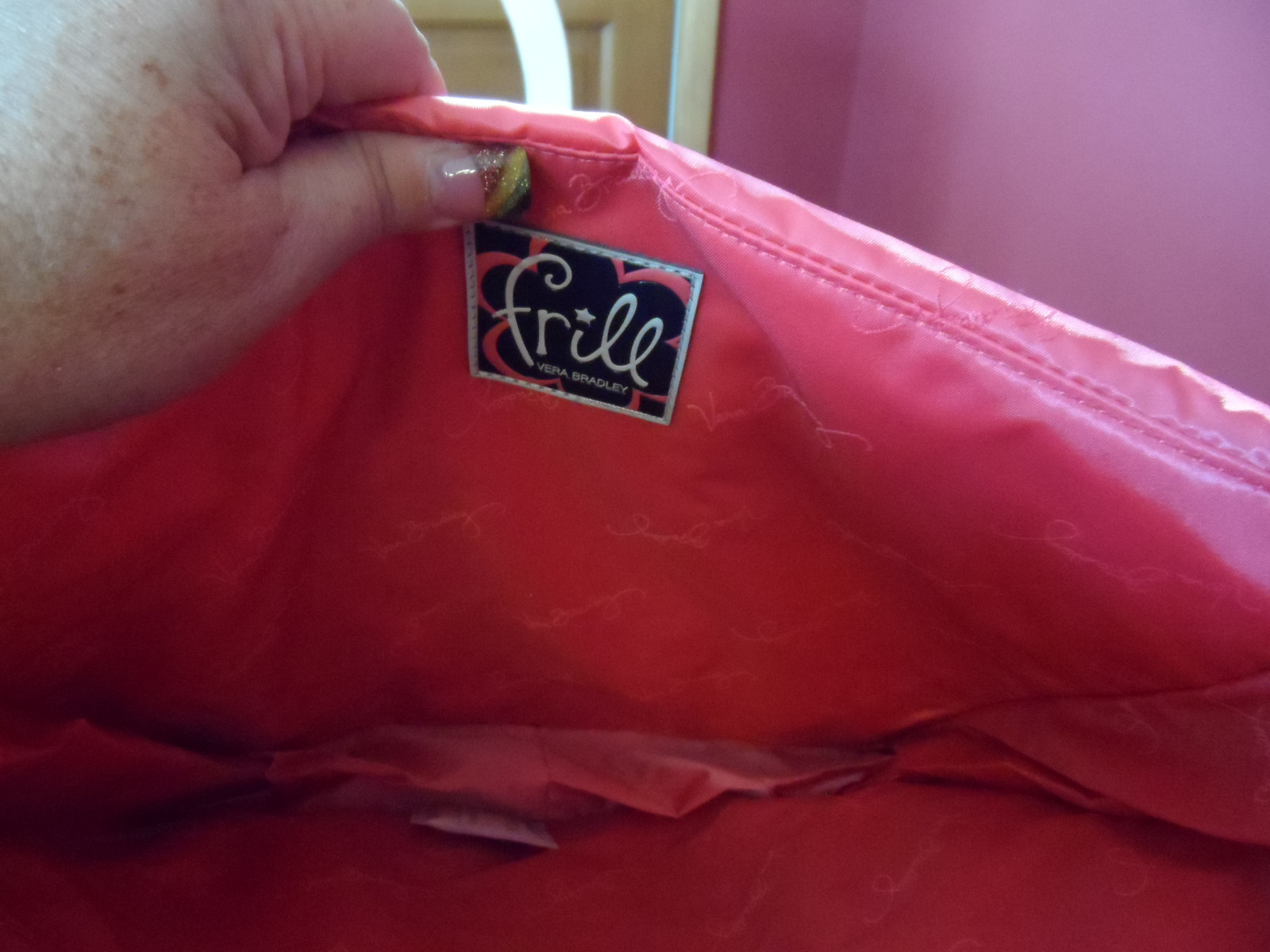 Vera Bradley Frill bag in Happy Snails eBay