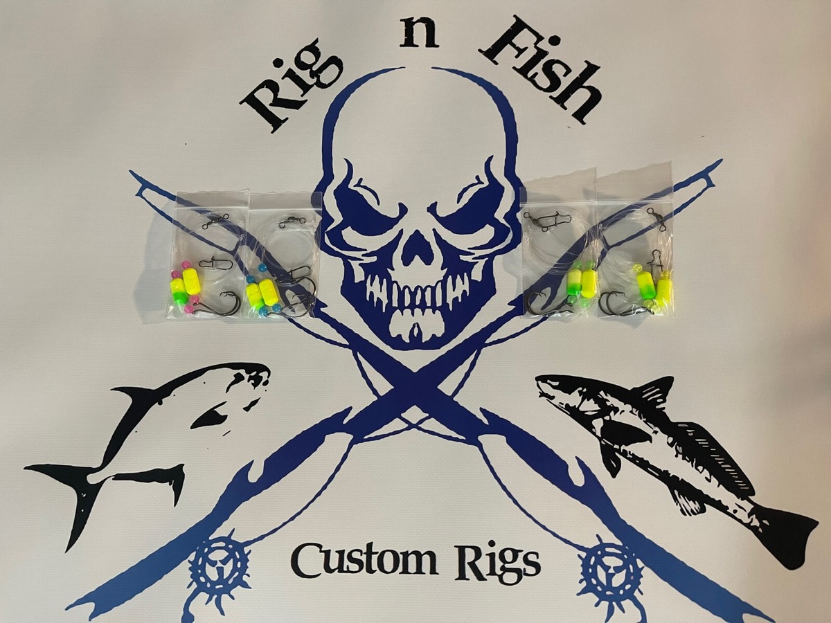 Surf Pier Fishing Rigs: Pompano, Whitings, Croakers