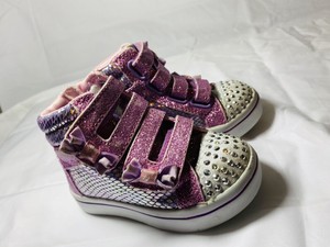 sketchers girls high tops