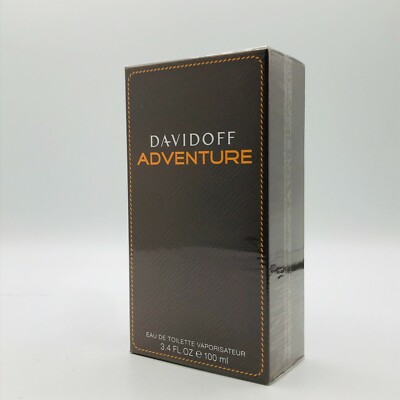 Davidoff Adventure Men Cologne Spray 3.4 oz New In Sealed Box