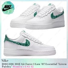 Nike Air Force 1 '07 Essentials Green Paisley W for sale | eBay