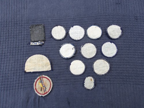 Lot of 13 Vintage 1960s Girl Guide Cloth Badges - Picture 18 of 23
