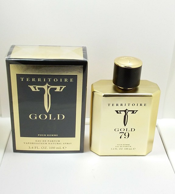TERRITOIRE GOLD 79 PERFUME FOR MEN 3.4 OZ (100 ML) BRAND NEW 100