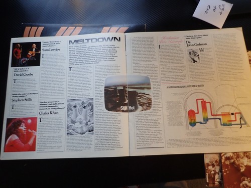 NO NUKES 3X LP 1979 CSN various big name artist ! - Picture 5 of 12