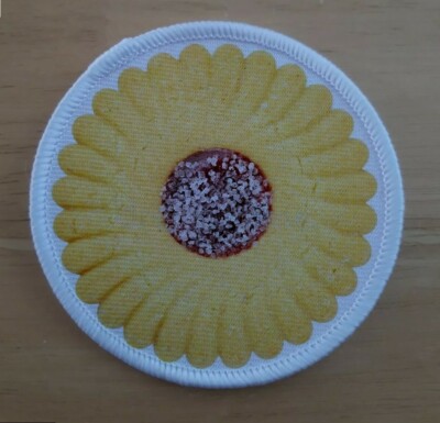 Jam Jammy Biscuit Snack Patch Abzeichen Aufnäher Badges Dodger