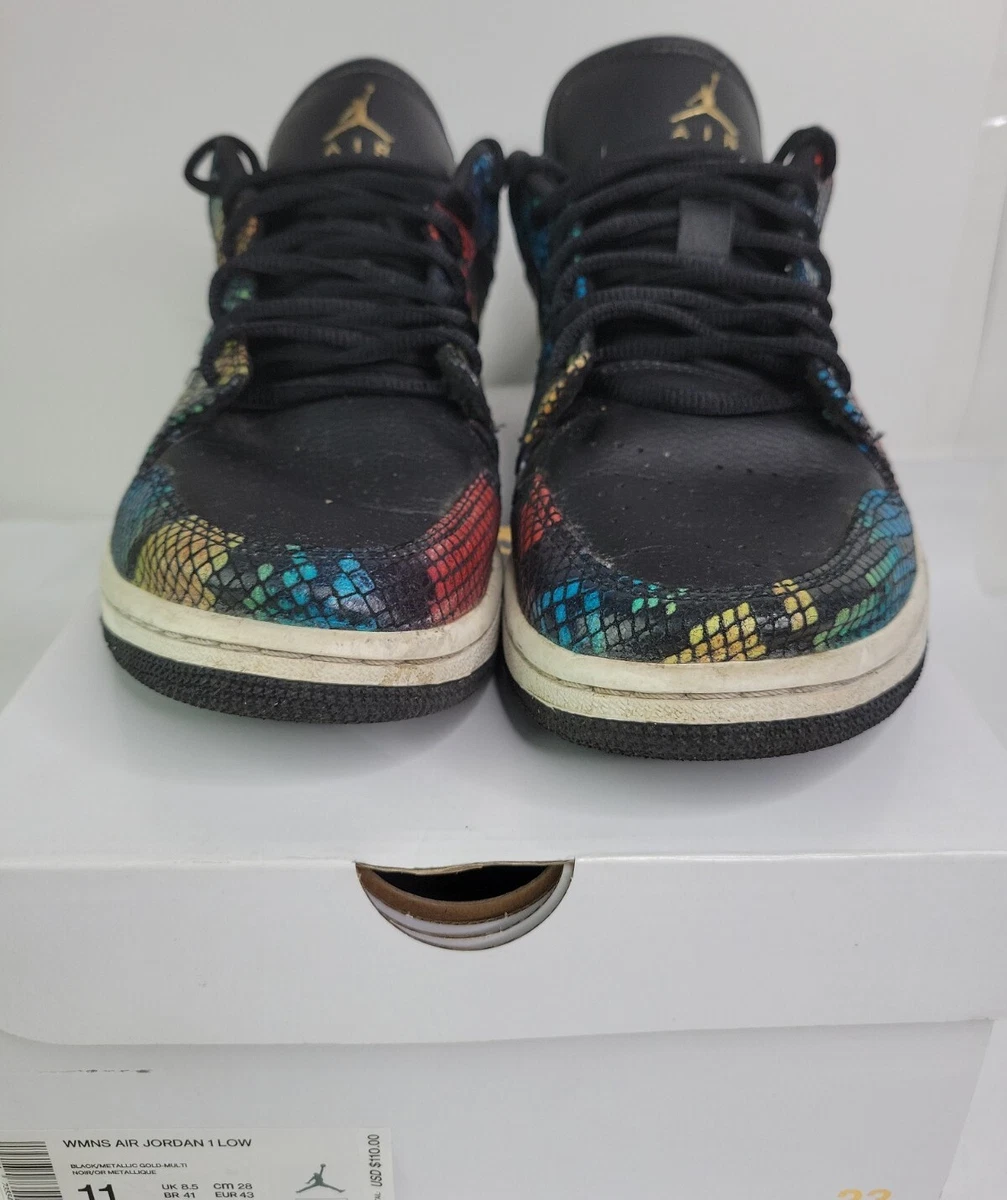 Jordan 1 cheap low snakeskin