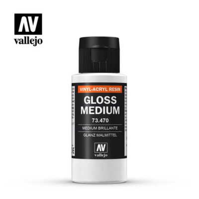 VALLEJO 73470 GLOSS MEDIUM 60ml (to make acrylic paint gloss)