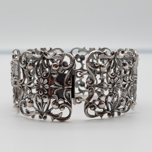 Breites 935 Silber Armband - Trachten - (205) - Bild 6 von 11
