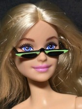 MATTEL GREEN BLACK MINI SUNGLASSES SHADES BARBIE FASHIONISTAS ACCESSORY FASHION