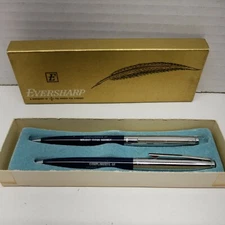 Vtg Eversharp Mechanical Pencil Lot Of 2 Retro Art Deco MCM USA Advertiser Item