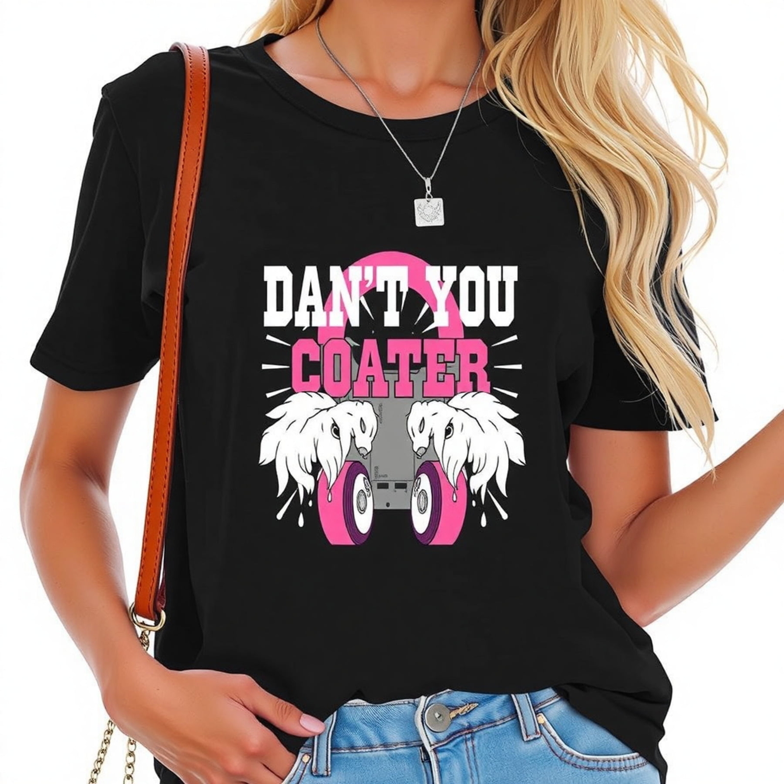 Stylish Black Graphic T-Shirt 