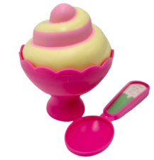 Play Food Vanilla Strawberry Swirl Ice Cream Sundae