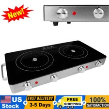 Cusimax+Cmip-c180+1800w+Infrared+Cooktop+Ceramic+Double+Burner for sale  online | eBay