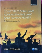 CONSTITUTIONAL LAW, ADMINISTRATIVE LAW & HUMAN RIGHTS 