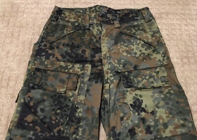 Leo Köhler Koehler German KSK Flecktarn Combat Pants Size Small 44