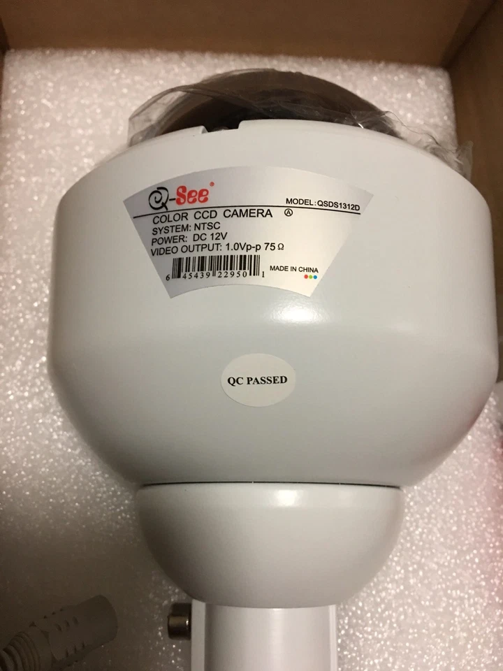 Cámara CCD digital a color Q SEE modelo QSDS1312D cámara de seguridad Foto 2 de 4