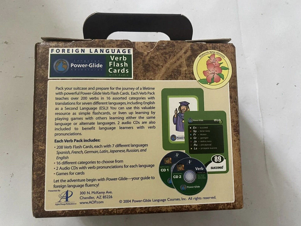 Power Glide Foreign Language Verbs Plus 2 Audio Cd - Image 2 of 2