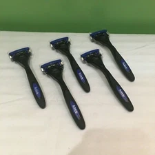 LOT OF 5 NEW Schick HYDRO 5  1 BLADE AND 1 BLACK HANDLE BULK FREE SHIPPING