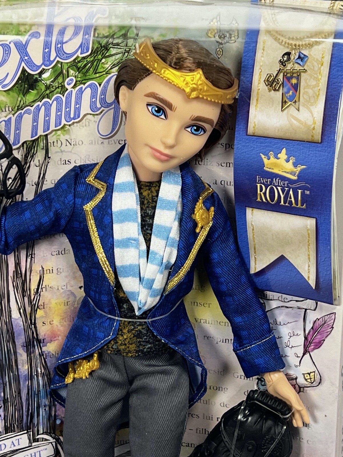 2013 MIB EVER AFTER HIGH ROYAL DEXTER CHARMING doll. NIB.