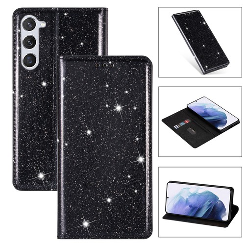 For Samsung Galaxy S25 S24 S23 S22 S21 Bling Flip Stand Wallet Leather Card Case - Picture 10 of 57