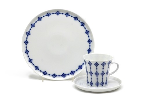 Komplettservice KAFFEESERVICE Melitta Service 12 Pers PARIS blau Jupp Ernst - Bild 9 von 24