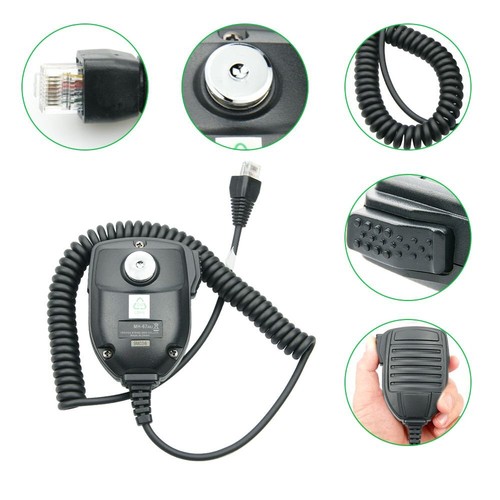 5PC MH-67A8J 8-pinowy mikrofon do YAESU FT-450D Vertex VX-2100 VX-2200 VX-3200 - Zdjęcie 11 z 11