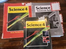SCIENCE 4 FOR CHRISTIAN SCHOOLS (HOME TEACHER'S EDITION) Complete Curriculum