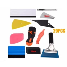 29 PCS Window Tint Tools Kit Car Auto Film Tinting Scraper Squeegee Installation