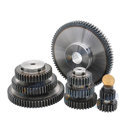 1.5 Module Spur Gear with Step Teeth 12T-80T Bore 5-25mm Transmission Gear Steel - Picture 6 of 6